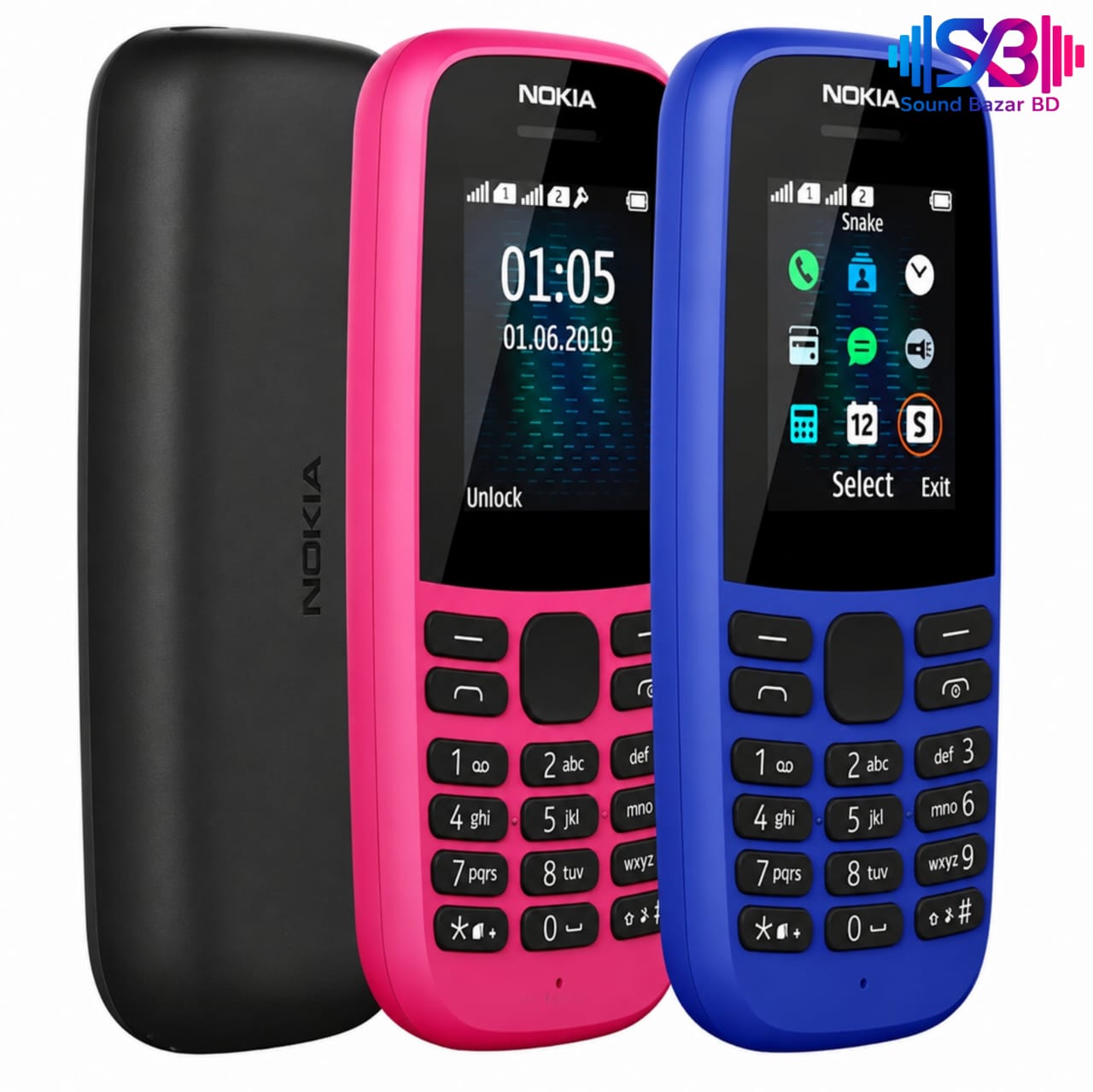 Nokia 105 (2018) Original Feature Phone - Image 3
